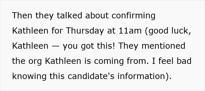 Email invitation on laptop screen with a woman surprised by a second interview and unexpected video file.