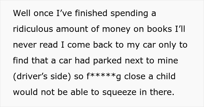 Person Leaves Mall But Finds Their Car Parked In, Gets Ice-Cold Revenge On Jerk Who Did It Person Leaves Mall But Finds Their Car Parked In, Gets Ice-Cold Revenge On Jerk Who Did It