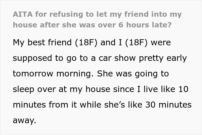Teen shows up confused at best friend&rsquo;s door at 4 AM, unaware why she is not welcome to enter.
