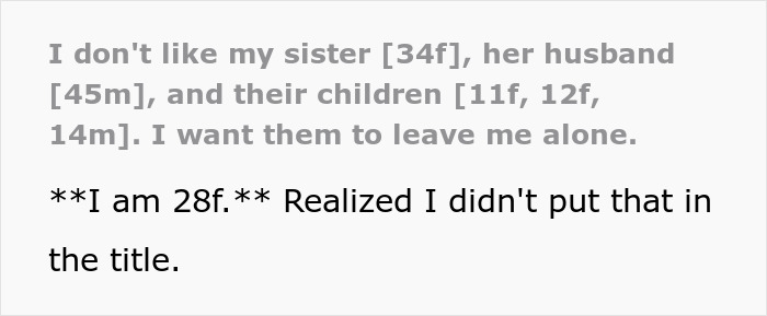 Text post with a woman expressing dislike for her sister and her family due to lazy parenting impacting their children. Text post with a woman expressing dislike for her sister and her family due to lazy parenting impacting their children.