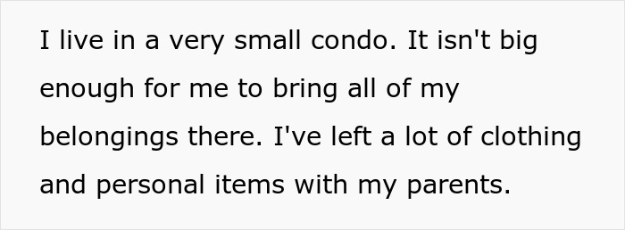 Woman catches guest sneaking into her room, stopping her before kid opens a rare collector doll in a small condo. - 18