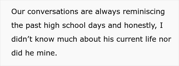 Two friends call two decades later, reminiscing about their high school days and catching up on life. Two friends call two decades later, reminiscing about their high school days and catching up on life.