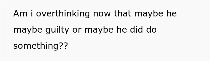 Text message showing doubt and suspicion about fianc&eacute;, sparking strange thoughts and concern from mom-to-be and friends.