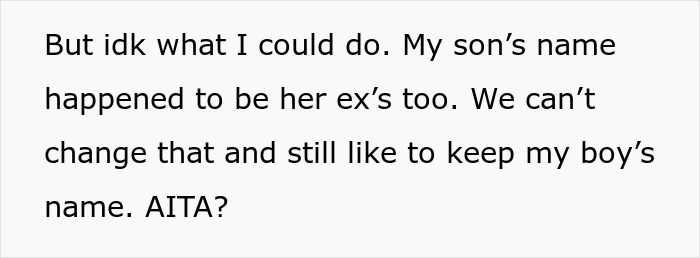 Text message discussing a man refusing to remove a tattoo of his late son's name despite girlfriend finding it a trigger.