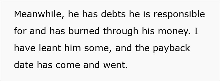 Woman feels financially trapped as jobless fianc&eacute; depends on her income to build a business over several months.