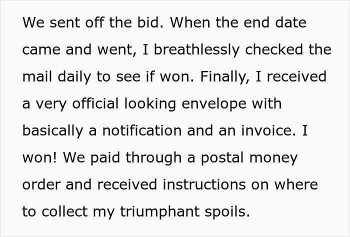 Teens excitedly pick up a portable darkroom won at surplus auction, discovering a whole army trailer instead.