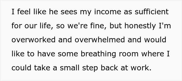 Alt text: Woman feels financially trapped and overwhelmed as jobless fianc&eacute; relies on her income for months to build a business.