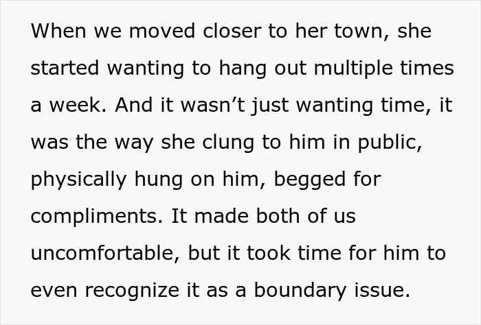 Text describing a woman convinced her MIL was poisoning her and ending contact, fearing pregnancy may change everything. Text describing a woman convinced her MIL was poisoning her and ending contact, fearing pregnancy may change everything.