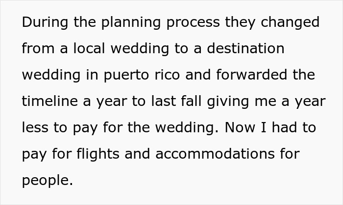 Man discussing costs and challenges of paying $22,500 for daughter&rsquo;s failed wedding and skipping own event.