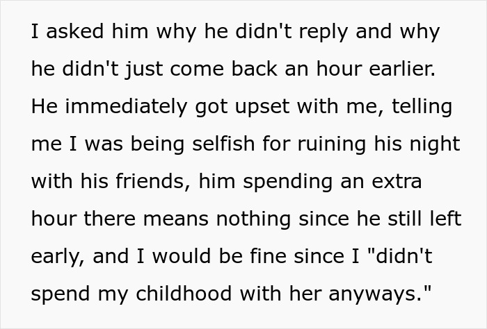 Text excerpt showing a woman facing double heartbreak as her mother&rsquo;s death reveals her boyfriend&rsquo;s true character.