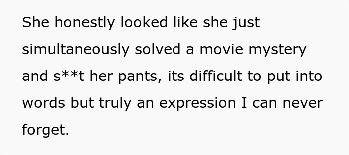 Woman&rsquo;s shocked expression after stealing couple&rsquo;s parking spot and getting served revenge in return.