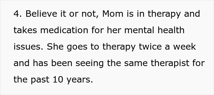 Text about bride’s mom in therapy and mental health issues, relating to wedding night awkwardness and honeymoon suite. Text about bride’s mom in therapy and mental health issues, relating to wedding night awkwardness and honeymoon suite.