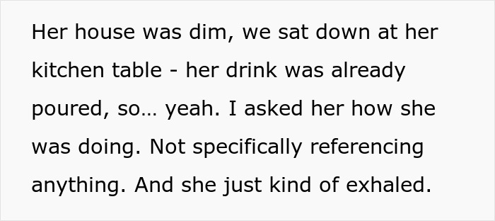 Woman catches husband cheating with sister, neighbor witnesses tense confrontation on porch at dimly lit house.