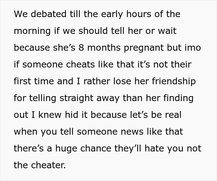 Text excerpt about an 8 months pregnant woman&rsquo;s life impacted by cheating revealed through Bonnie Blue&rsquo;s documentary.