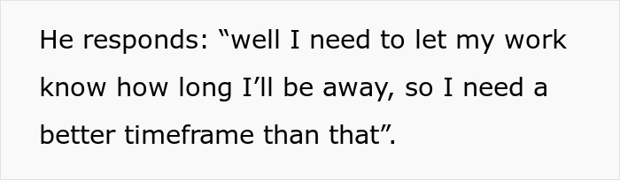 Text snippet displaying a man’s dismissive response to a woman appalled by dad’s reaction to her giving birth to his dead grandchild. Text snippet displaying a man’s dismissive response to a woman appalled by dad’s reaction to her giving birth to his dead grandchild.