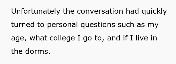 Text about a creepy guy incessantly texting a 20-year-old female colleague, urging to involve HR immediately. Text about a creepy guy incessantly texting a 20-year-old female colleague, urging to involve HR immediately.