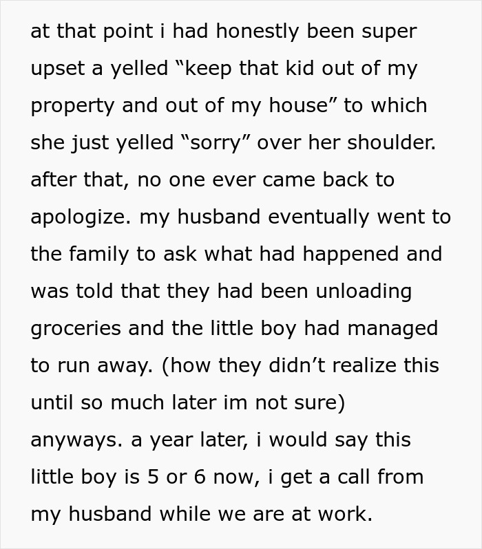 Woman catches neighbor&rsquo;s son in her home with parents showing a surprisingly casual reaction to the situation.