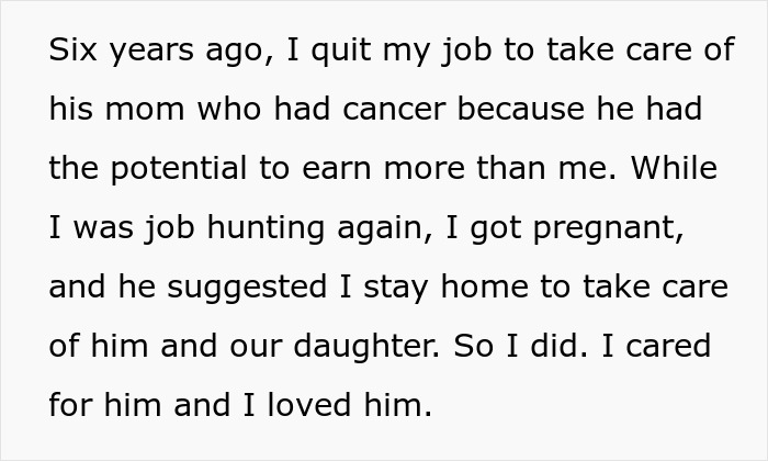 Woman&rsquo;s life turned upside down by husband confessing love for his colleague while she cares for family.