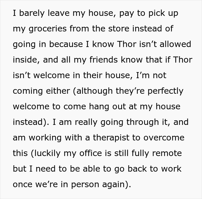 Text excerpt about a dog named Thor labeled too dangerous to be around kids after protecting home from a stalker. Text excerpt about a dog named Thor labeled too dangerous to be around kids after protecting home from a stalker.