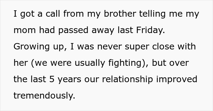 Text excerpt about a woman facing heartbreak after her mother&rsquo;s death reveals her boyfriend&rsquo;s true character.