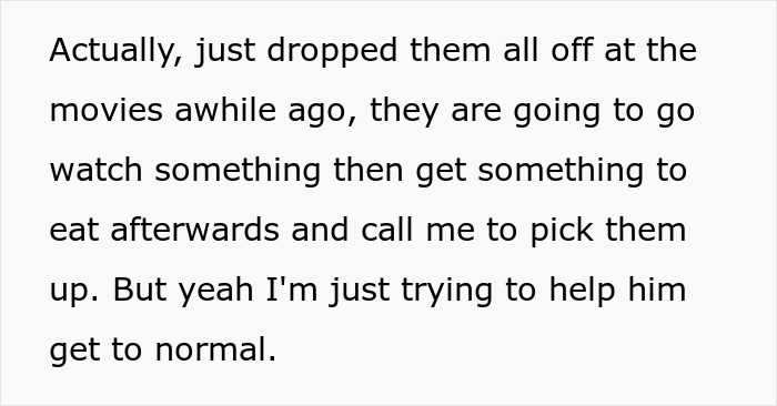 Text message conversation about helping a gay son and a dad standing by him after family conflict.