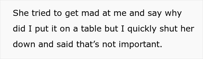 Man frustrated with clumsy girlfriend who keeps accidentally damaging his belongings during their argument.