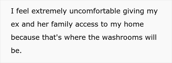 Man refusing to let daughter get married in his yard causes tension and ruins their relationship over property access.