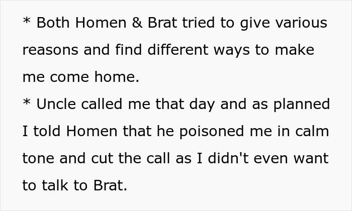 Text excerpt about someone feeling sick after eating food his dad touched, questioning if it&rsquo;s done on purpose.