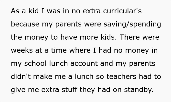 Child sharing experience of neglect as parents focus on wanting more kids, highlighting emotional and financial struggles. - 4