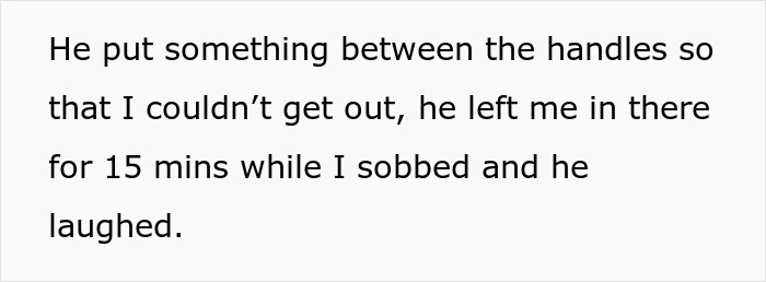 Alt text: Claustrophobic woman left distressed and vomiting after husband&rsquo;s prank traps her inside a confined space for 15 minutes
