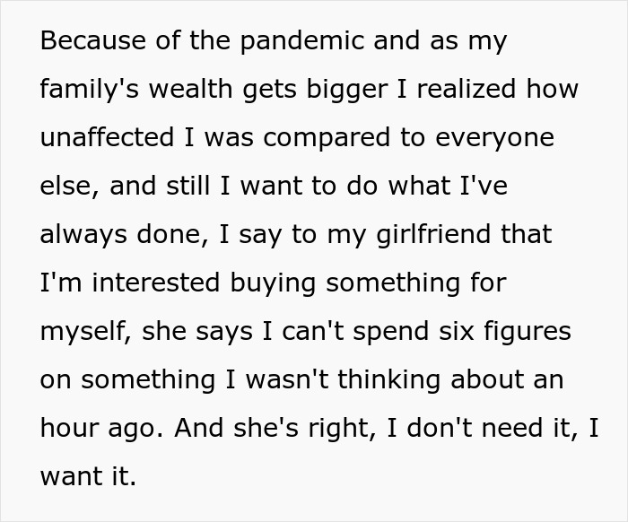 Rich Guy Buys GF A Bunch Of Expensive Stuff, Confused When She Gives Him A Reality Check