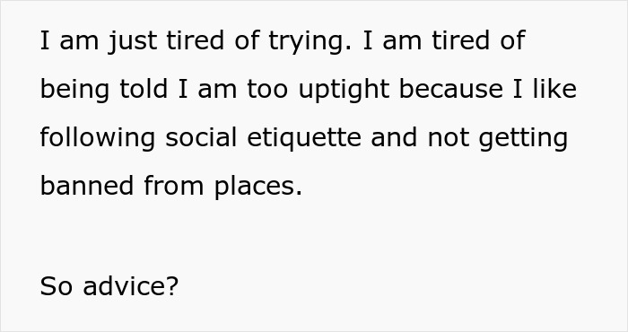 Text excerpt showing frustration over lazy parenting causing social issues and asking for advice on handling family ties. Text excerpt showing frustration over lazy parenting causing social issues and asking for advice on handling family ties.