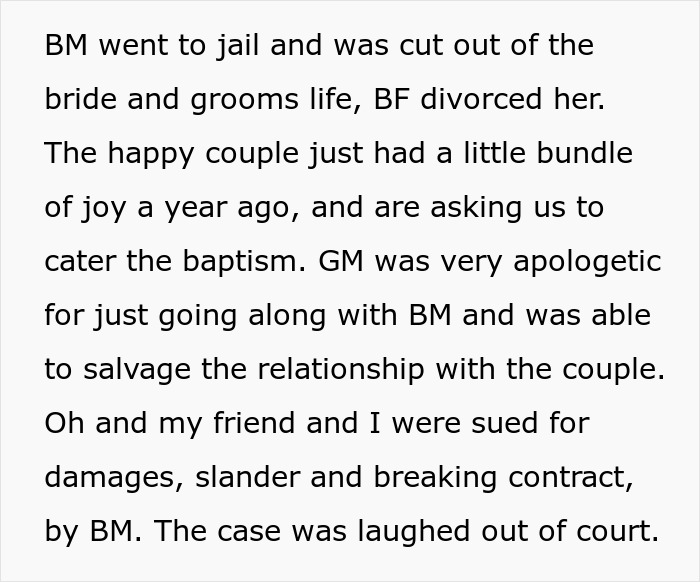 Bride&rsquo;s mother goes to jail as chaos ensues turning wedding into a crime scene with family conflicts and legal issues.
