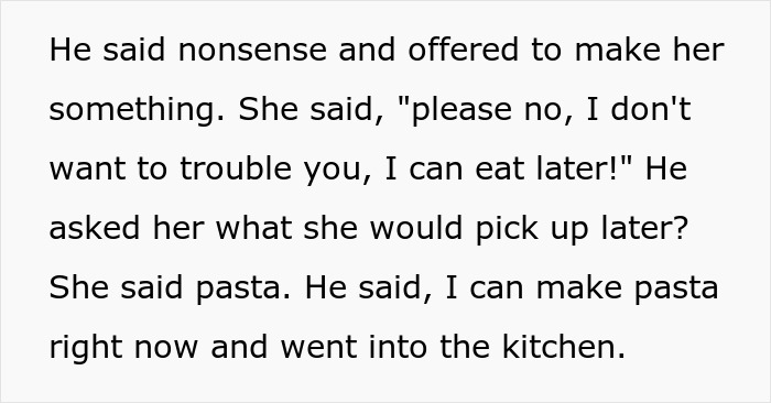 Text excerpt showing a woman panicking as husband remembers friend’s favorite drink from years ago, sparking jealousy. Text excerpt showing a woman panicking as husband remembers friend’s favorite drink from years ago, sparking jealousy.
