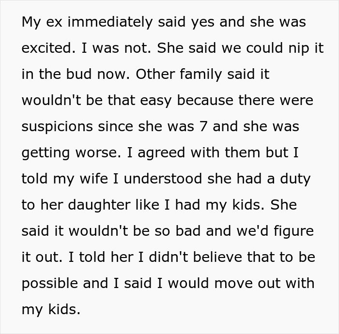 Man refusing to let wife&rsquo;s daughter live with his kids leads to marriage breakdown and separation.