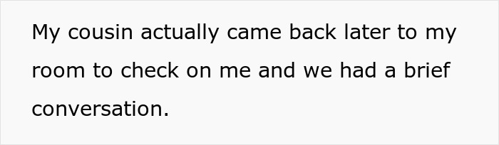Text message on a phone screen about a cousin checking in, illustrating a bride&rsquo;s world crumbles after twin sister&rsquo;s and fianc&eacute;&rsquo;s secret.