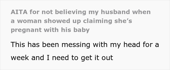 Woman at work shocked by surprise visitor claiming pregnancy after husband's boys’ weekend confrontation - 2