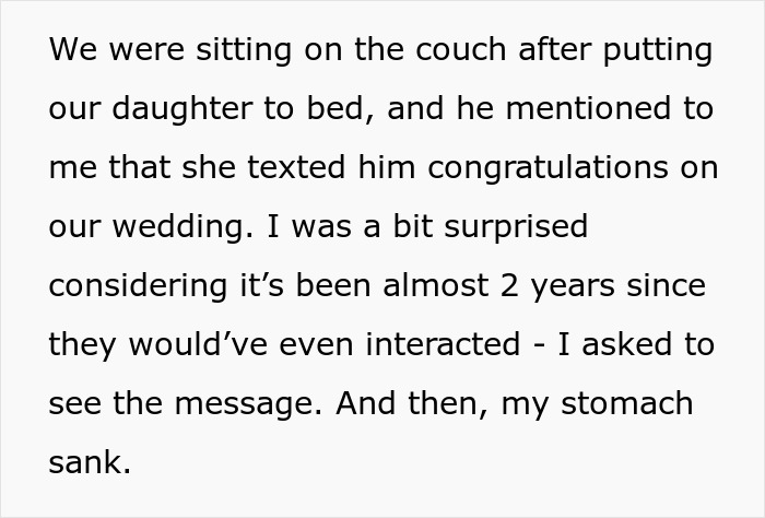 Wife Finds Husband&rsquo;s Texts With His Coworker Just 2 Weeks After Their Wedding: "My Stomach Sank"