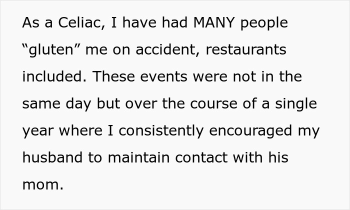 Woman convinced mother-in-law was poisoning her, ends contact, fears pregnancy may change their relationship dynamics. Woman convinced mother-in-law was poisoning her, ends contact, fears pregnancy may change their relationship dynamics.