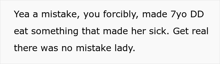 Text message discussing a 7-year-old&rsquo;s lactose intolerance and a grandma refusing to believe it is real.