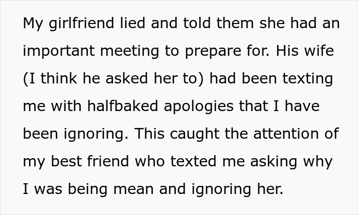 Text describing a woman telling a deaf man she forgot he was there since he&rsquo;s so quiet, and he finally speaks up.