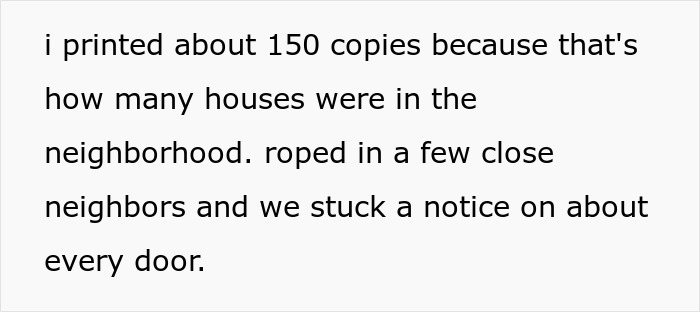 Printed notices posted on neighborhood doors as part of follow ups dealing with petty HOA issues.