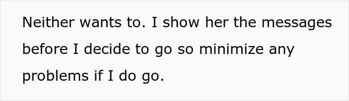 Text message conversation discussing a man agreeing to mow his ex's lawn and a woman reacting negatively. Text message conversation discussing a man agreeing to mow his ex's lawn and a woman reacting negatively.