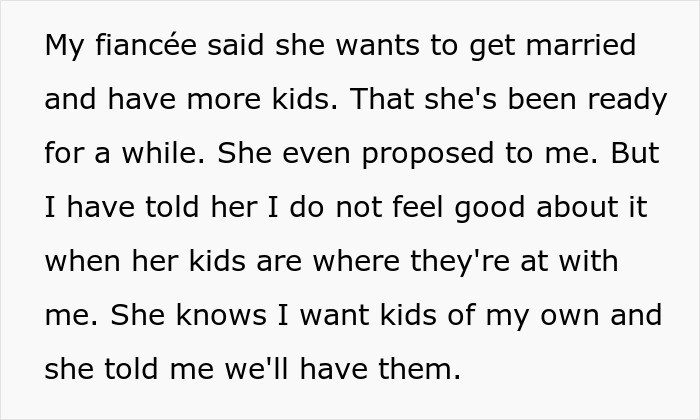 Man tries to win over fianc&eacute;e&rsquo;s kids for six years but struggles with their relationship and considers breaking up.
