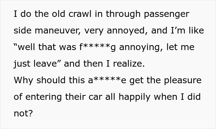 Person Leaves Mall But Finds Their Car Parked In, Gets Ice-Cold Revenge On Jerk Who Did It Person Leaves Mall But Finds Their Car Parked In, Gets Ice-Cold Revenge On Jerk Who Did It