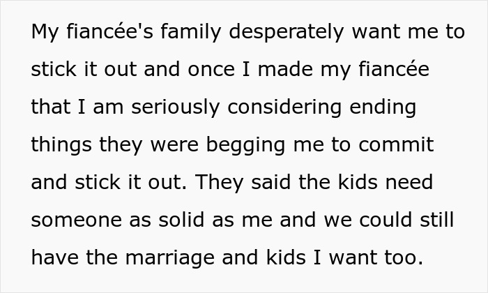 Man tries to win over fiancee&rsquo;s kids for years, faces family pressure, and considers breaking up due to challenges.