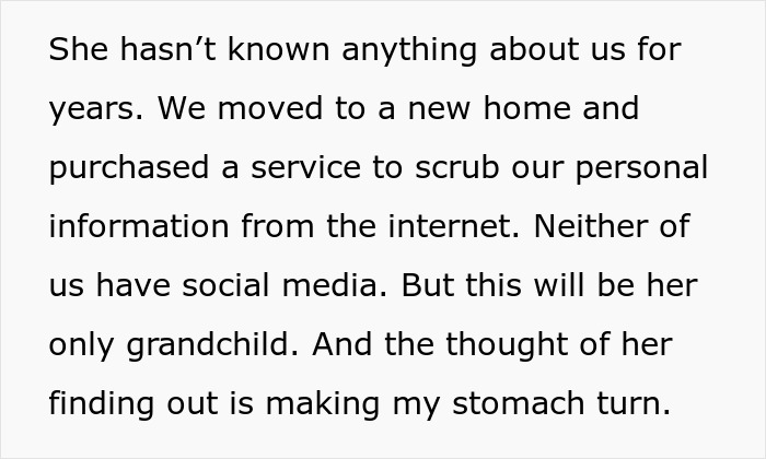 Woman convinced MIL was poisoning her, ends contact, fears pregnancy might change her decision and relationship dynamics. Woman convinced MIL was poisoning her, ends contact, fears pregnancy might change her decision and relationship dynamics.