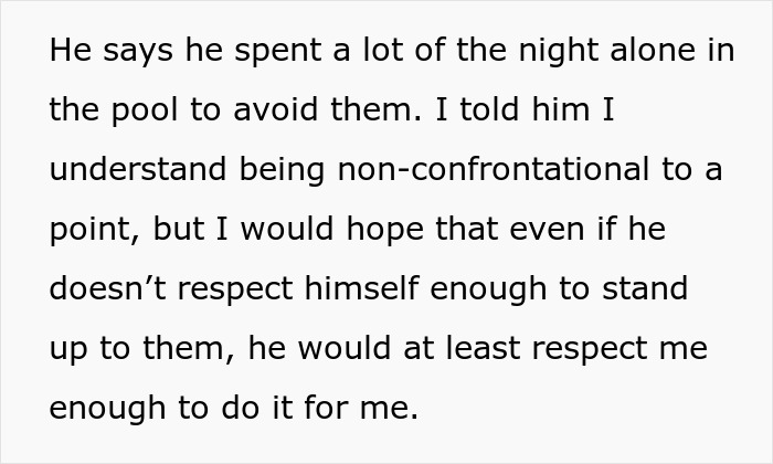 Text excerpt from woman checking boyfriend&rsquo;s phone after jealous freak-out, expressing hope for respect despite his non-confrontational behavior.
