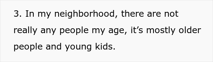 Person wearing bikini standing in their own yard surrounded by green grass and trees on a sunny day.