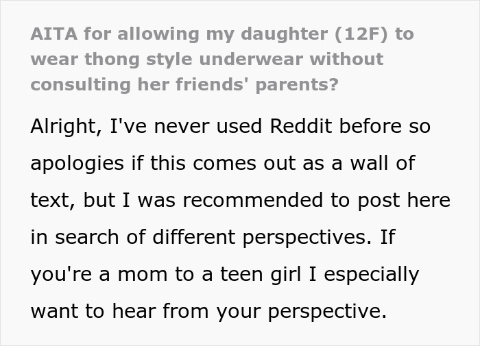 Parents Outraged As Single Dad Doesn&rsquo;t Consult Them Before Allowing His Daughter To Wear Thongs